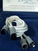 2 Pin Din Speaker Cables