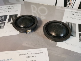 Paire De Tweeters Seas H222 - Compatibles Beovox MS150, S120, MC120.2 (B&O)